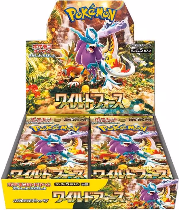 Pokemon TCG Wild Force Booster Box (sv5k) Japansk