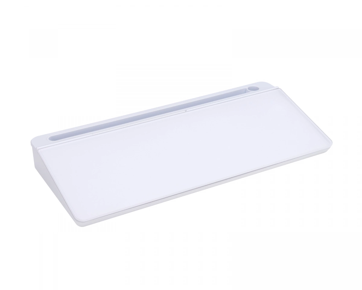 MaxMount Glas Skrivtavla med Ställning 40 cm - Vit