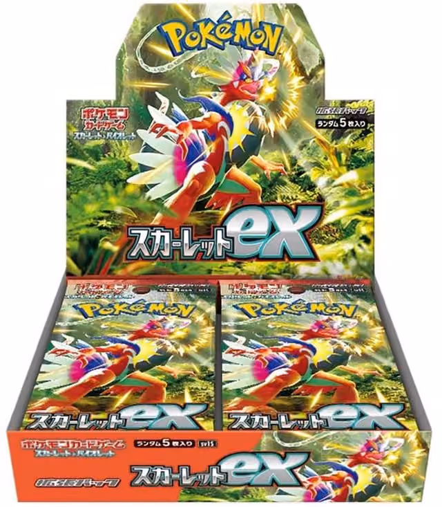 Pokemon TCG Scarlet ex Booster Box (sv1s) Japansk