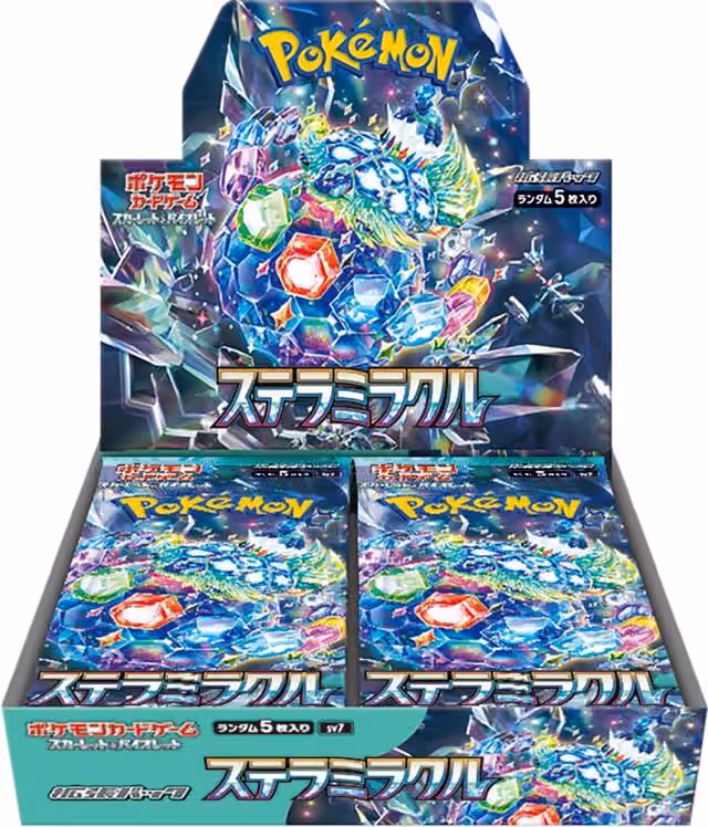 Pokemon TCG Stellar Miracle Booster Box (sv7) Japansk