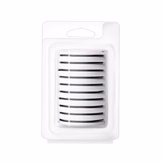 Självhäftande Lösögonfransremsor, 10-pack Svart