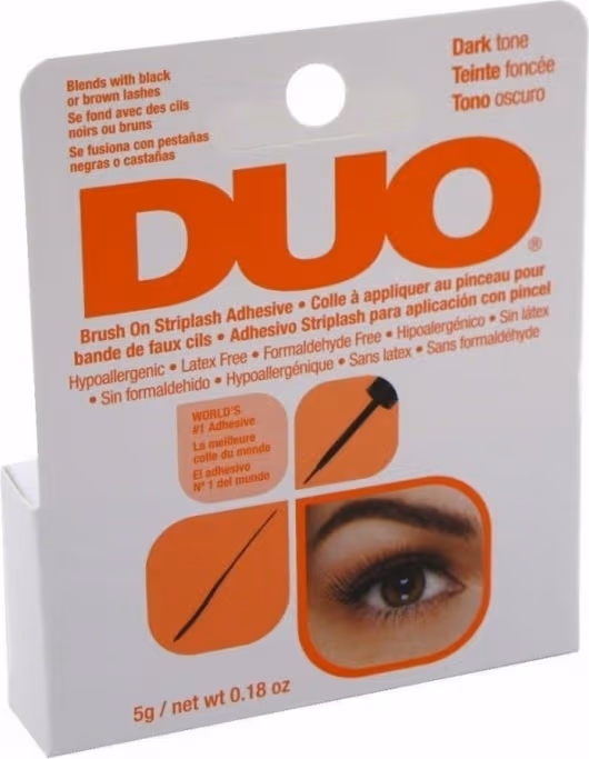 Ardell DUO Brush on Striplash Adhesive Dark 5g