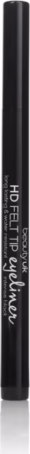 BeautyUK Beauty UK HD Felt Tip Liner - Intense Black 1.2ml