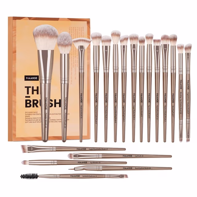 20st fiber ögonskuggsborste Basic Blusher Eyebrow Makeup Smink