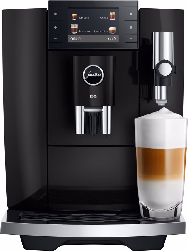 Jura E8 Piano kaffemaskin 15745 (svart)