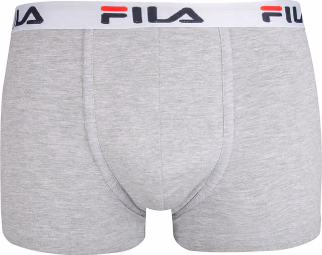 FILA Contrast Logo boxershorts 2pk (XL, grå)
