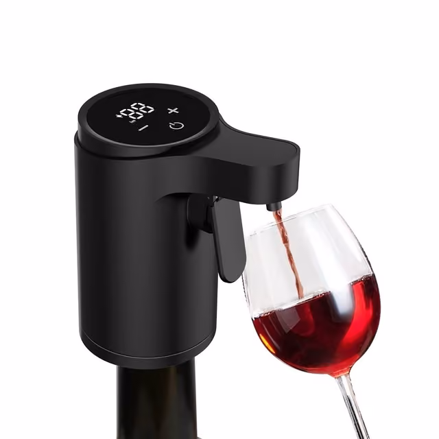 Elektrisk dispenser Smart vindispenser pekskärm rött vin whisky exakta mått