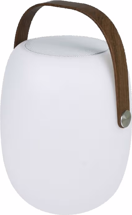 Pia Moonlight Oval Stor bluetooth-högtalare (vit)