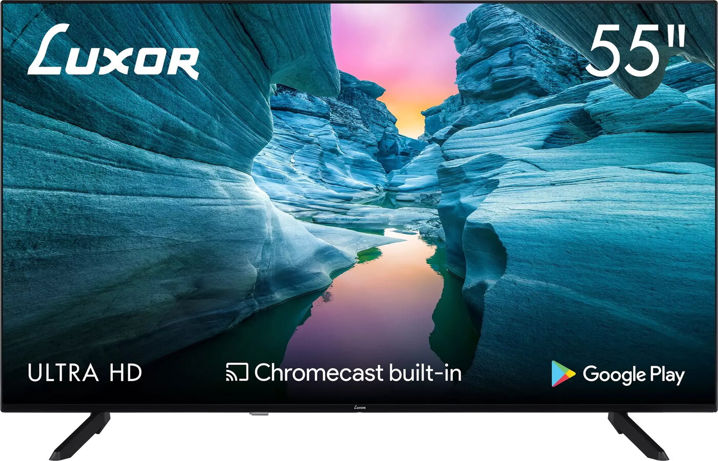 Luxor 55" LX5540UHD / 4K / LED / 60 Hz / Android TV (Fyndvara klass 2)