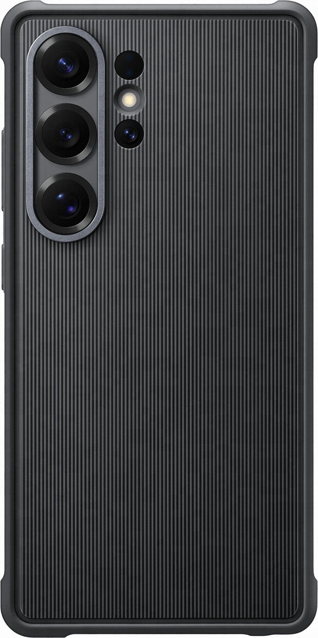 Samsung EF-RS938 - Baksidesskydd för mobiltelefon robust - svart - för Galaxy S25 Ultra