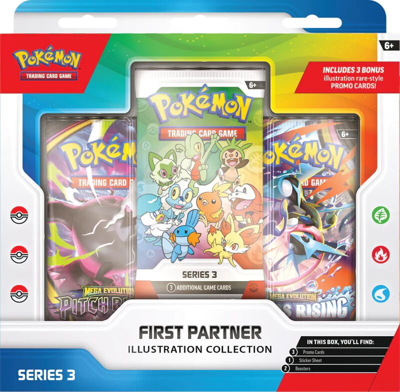 Pokemon First Partners Illustration Collection Series 3