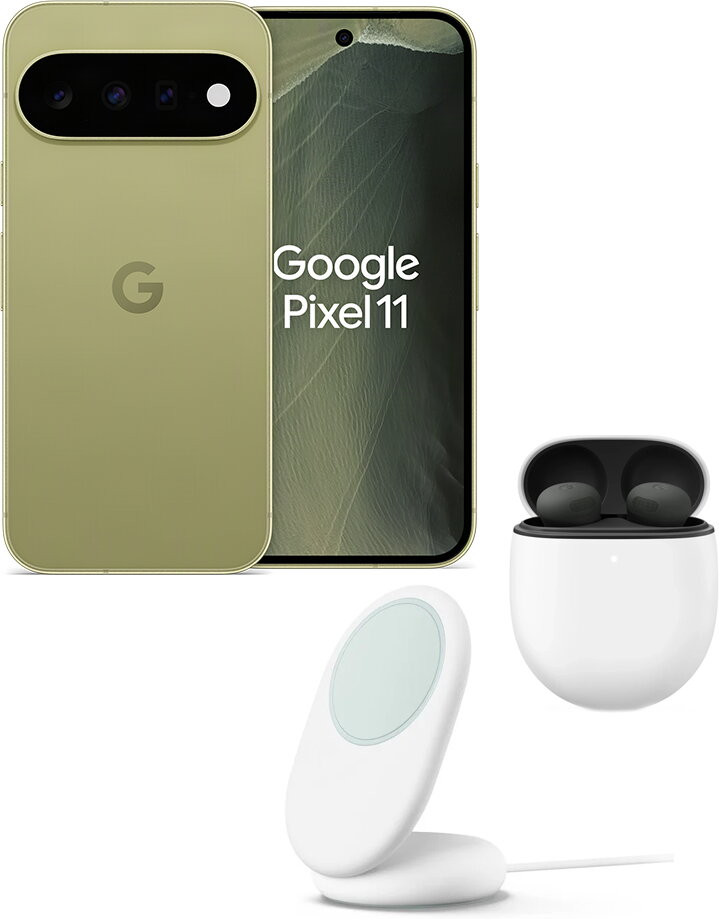 Google Pixel 11 256GB - Pistachio - Lanseringsbundling