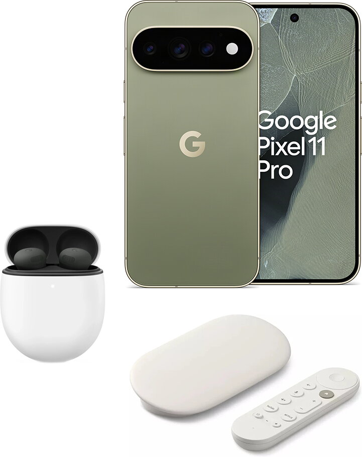 Google Pixel 11 Pro 512GB - Olive - Lanseringsbundling