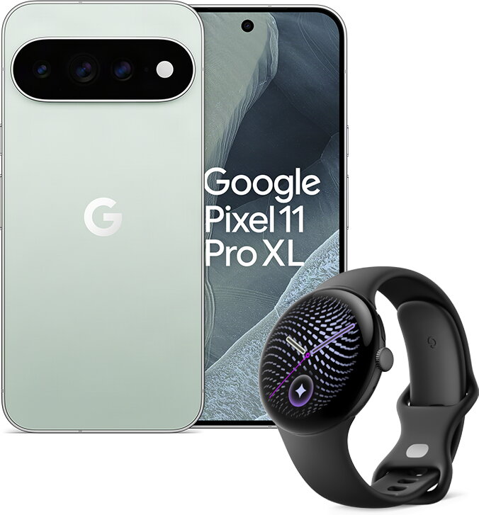 Google Pixel 11 Pro XL 256GB - Fog - Lanseringsbundling