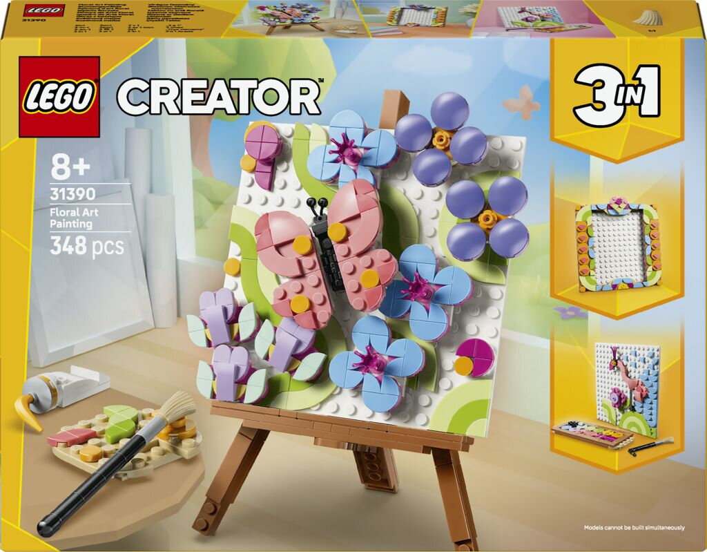 LEGO Creator Målning med blomsterkonst 31390
