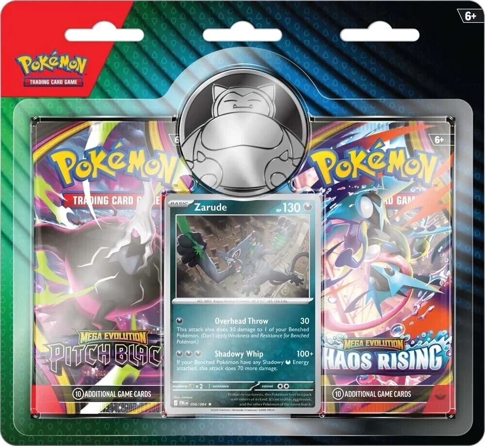 Pokemon Mega Evolutions Booster 2-pack