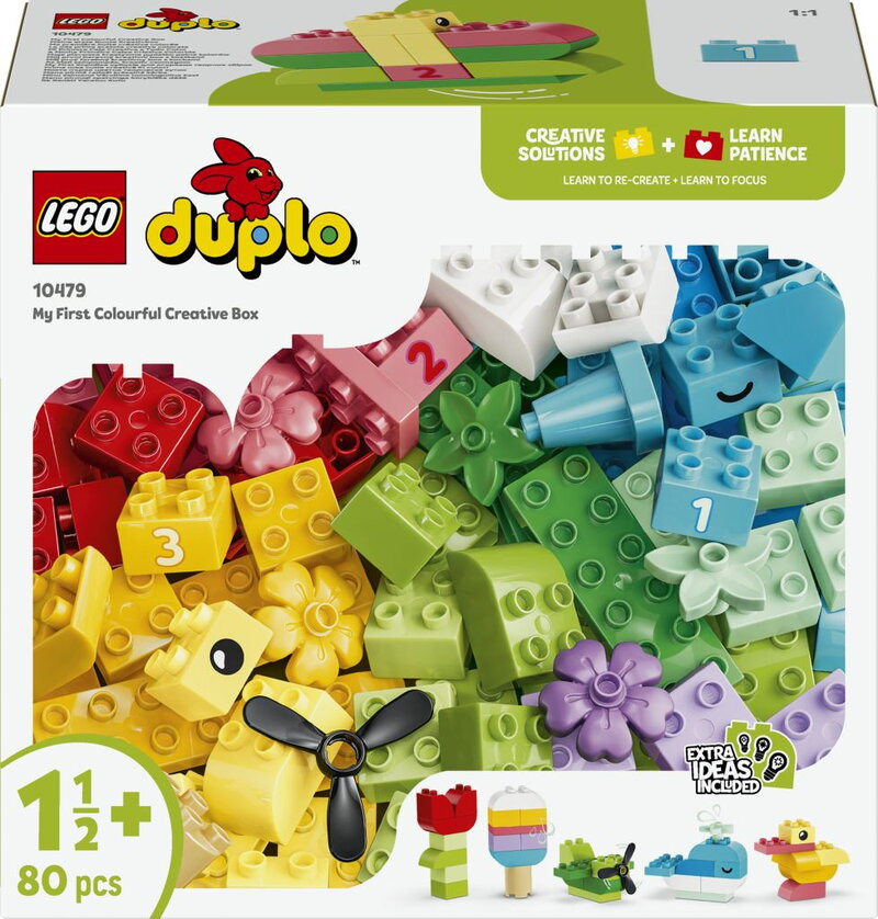 LEGO DUPLO Classic Färgglad kreativ låda 10479