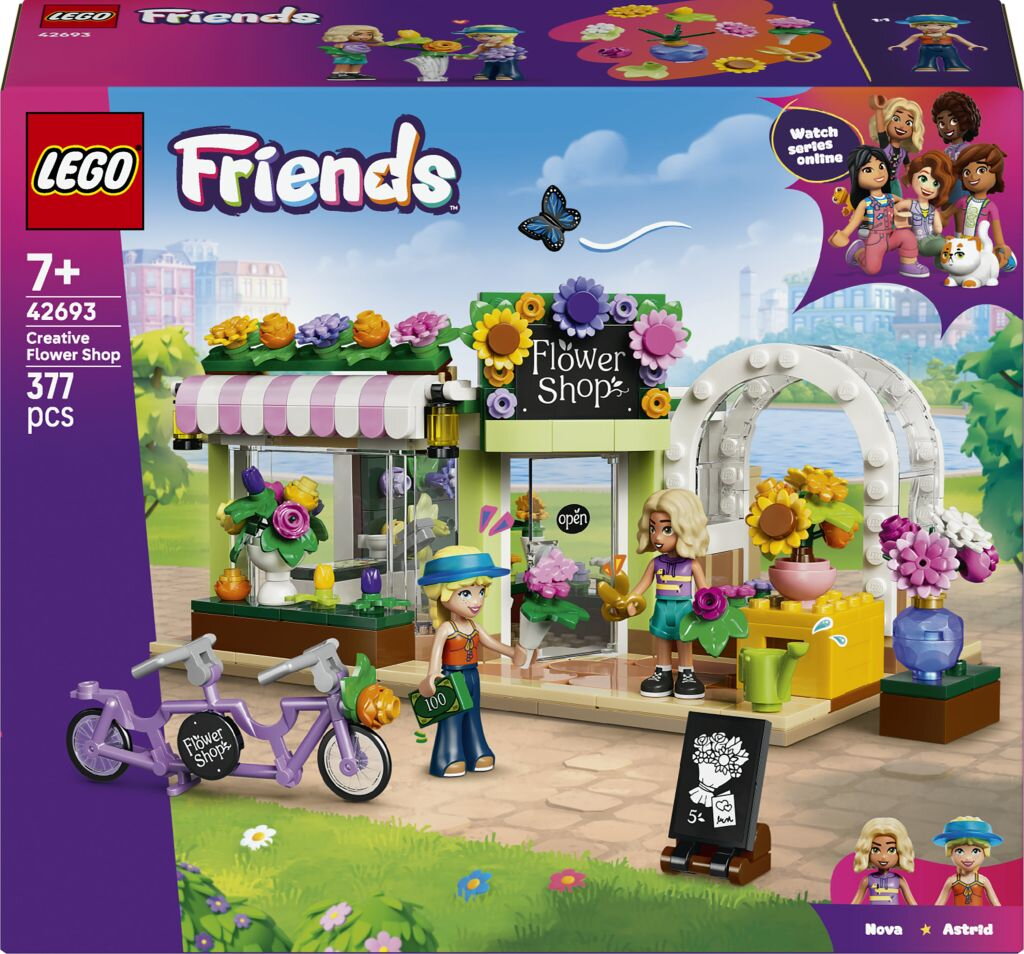 LEGO Friends Kreativ blomsteraffär 42693