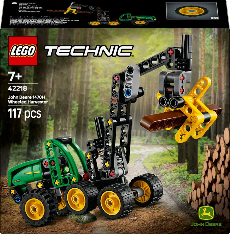 LEGO Technic John Deere 1470H skogsmaskin 42218