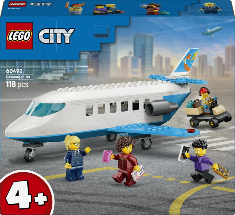 LEGO City Passagerarjet 60492