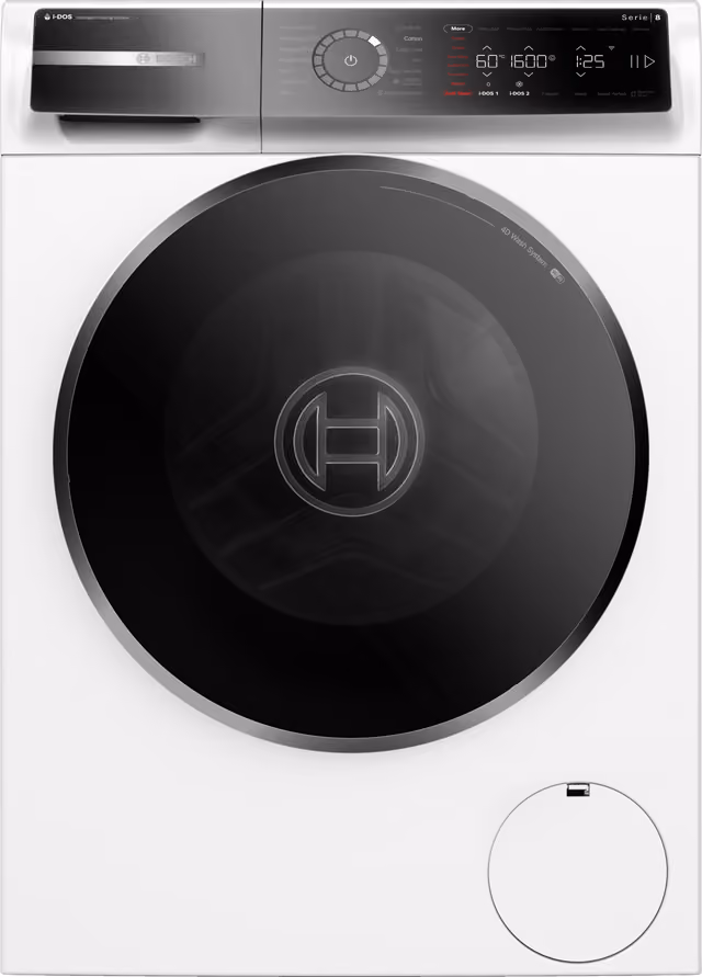 Bosch Serie 8 tvättmaskin WGB266ACSN (11kg)