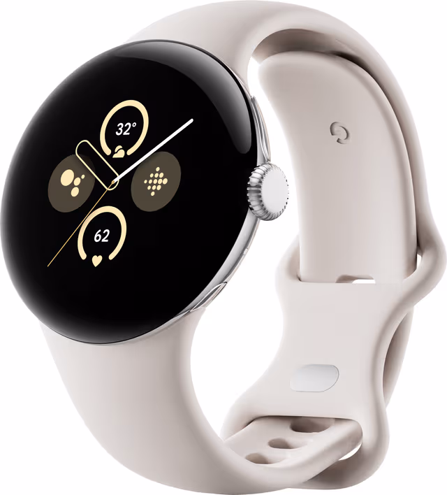 Google Pixel Watch 2 Wi-Fi (Silver/Porcelain)