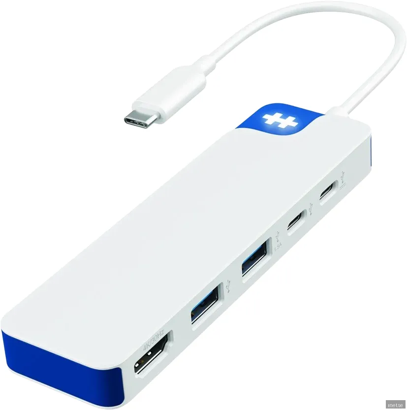 HyperDrive Flex 5 Port USB-C Hub - Blå/Vit