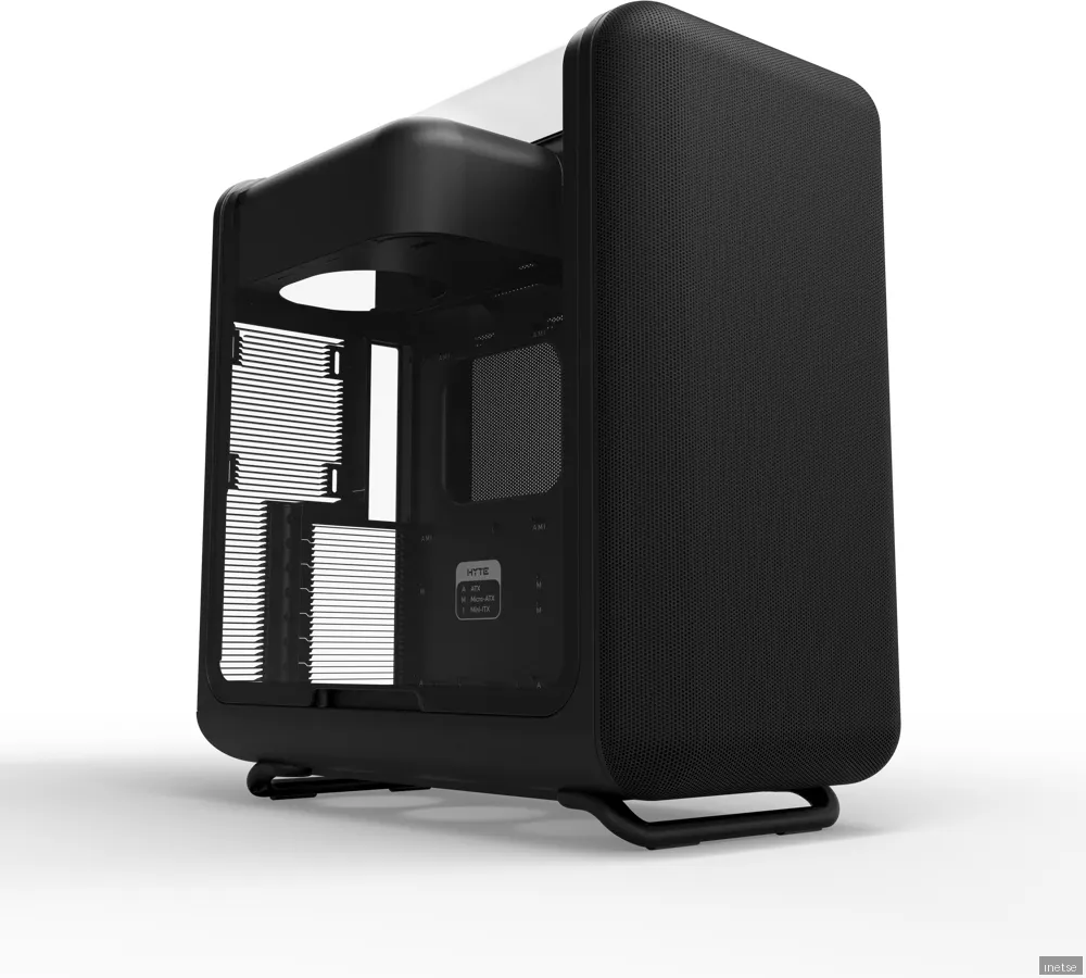 HYTE X50 Pitch Black (Black) - Chassi - Miditower - Svart