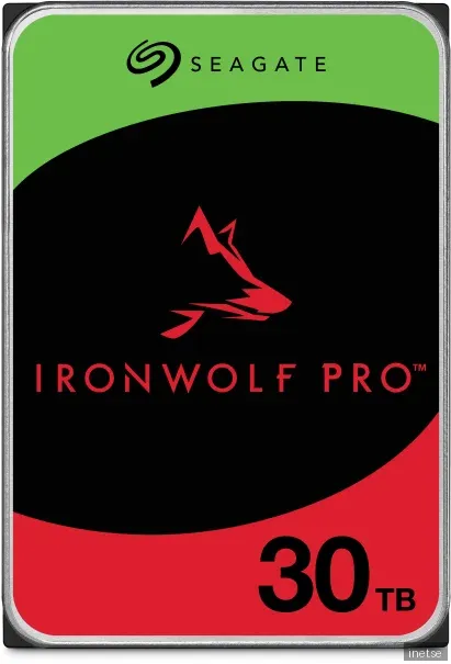 Seagate IronWolf Pro - 30TB - Hårddisk - ST30000NT011 - SATA-600 - 3,5"