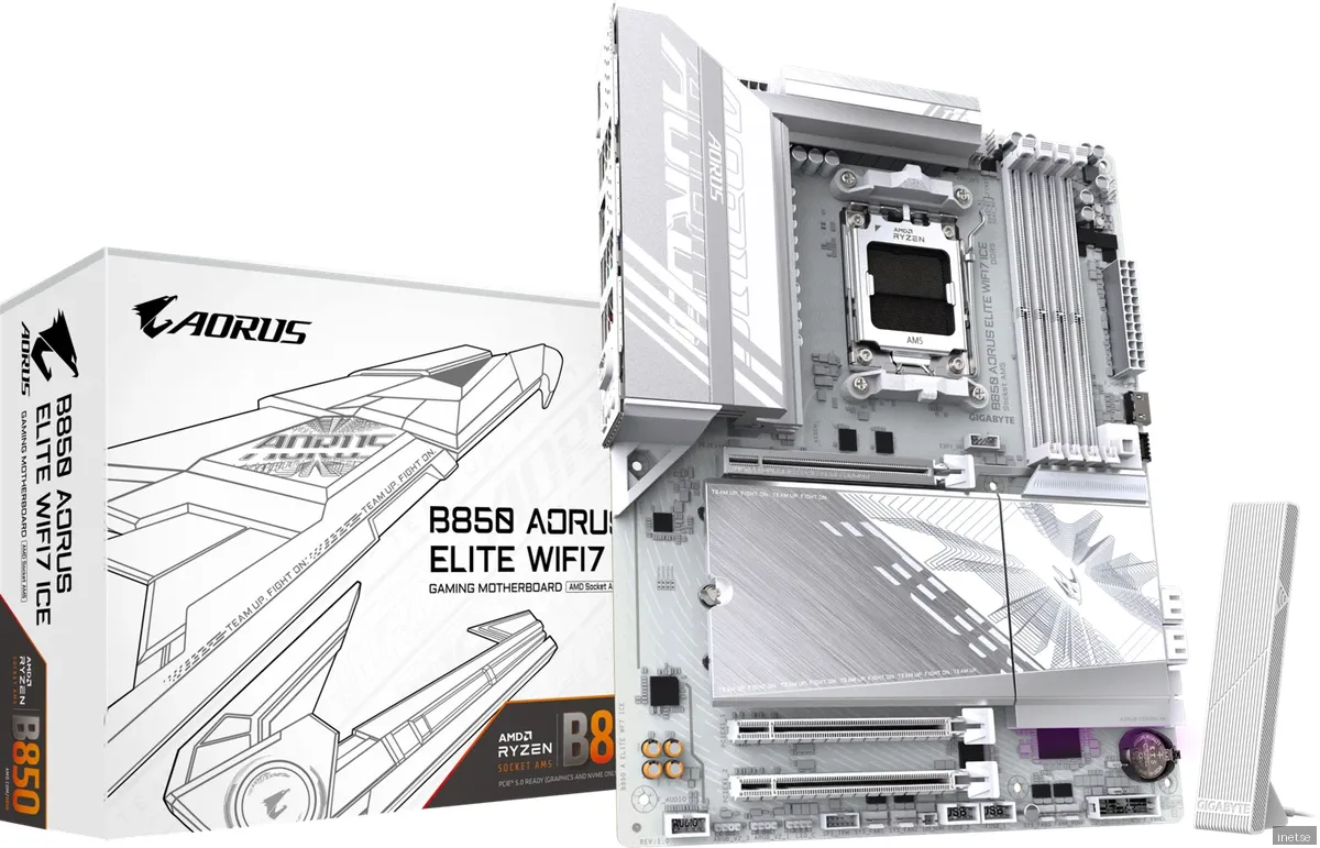 Gigabyte B850 Aorus Elite WiFi 7 ICE