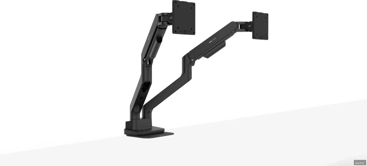 BenQ BDH01 Gas Spring Ergo Dual Arm Svart