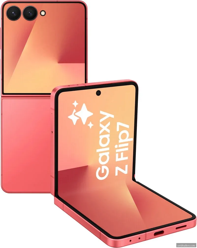 Samsung Galaxy Z Flip 7 5G smartphone 12/512GB (Coral Red)