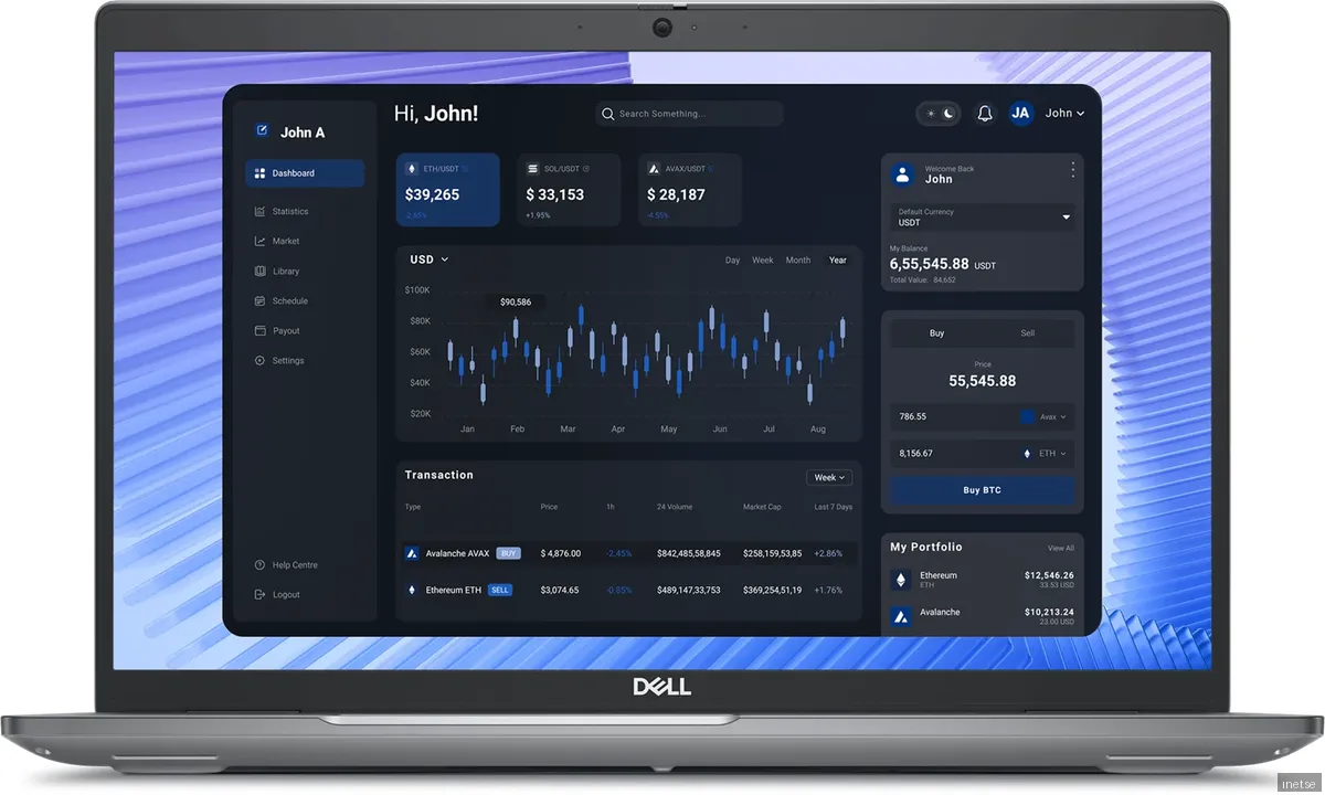 Dell Precision 3590 15,6" bärbar dator