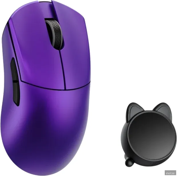 WLMouse Huan - Purple (Omron Optical) Wireless 8K Magnesium Mouse