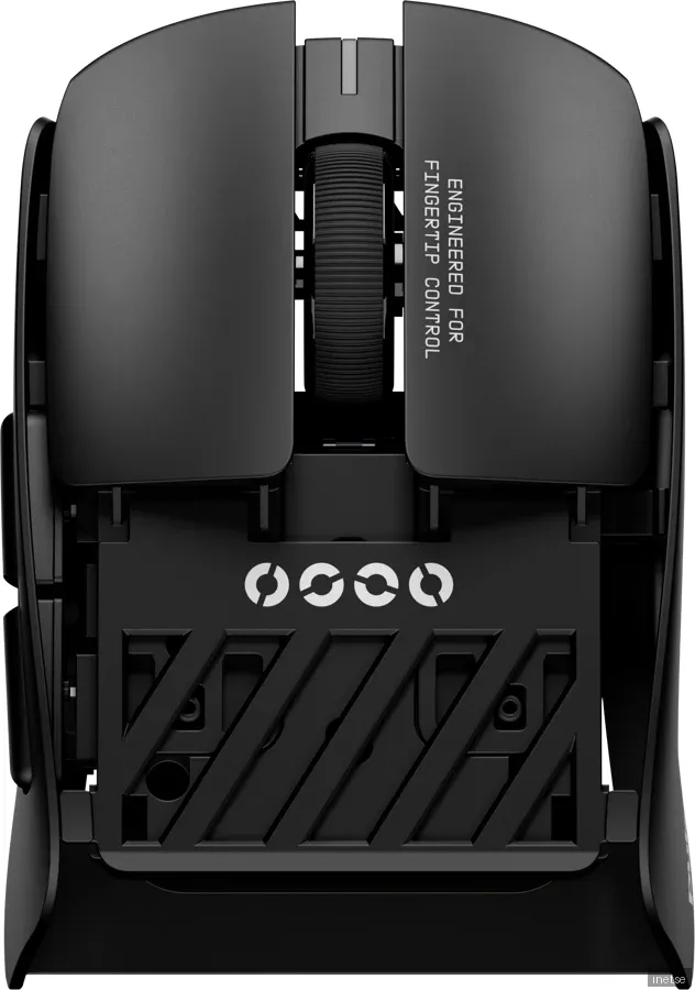 Pulsar LAB X2F Fingertip - Gamingmus - Optic - 5 knappar - Svart