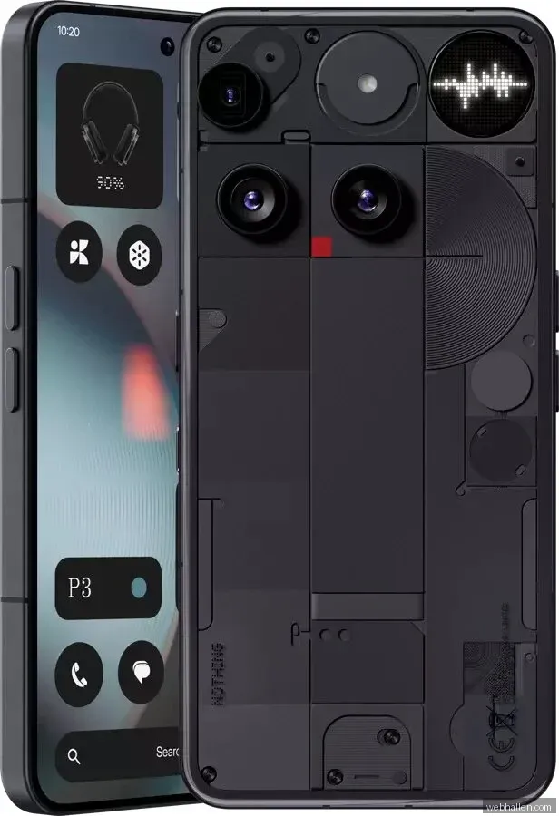 Nothing Phone (3) 6.67" 5G 512GB Svart
