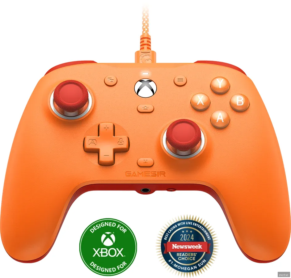 GameSir G7 SE Trådbunden PC & Xbox Kontroll - Vibrant Orange [Hall Effect]