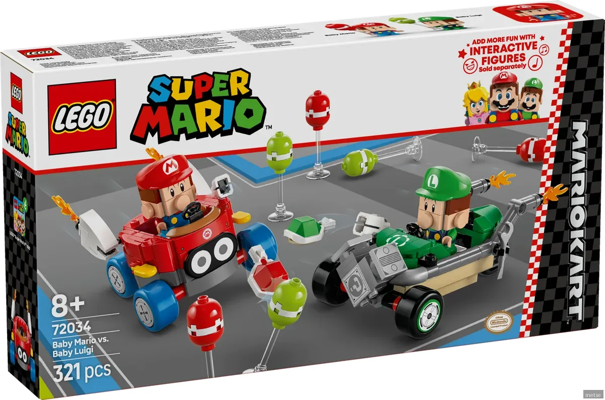 LEGO LEGO Mario Kart – Baby Mario mot Baby Luigi 72034