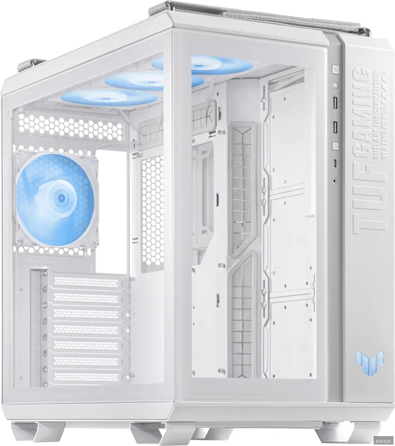 ASUS TUF GAMING GT502 PLUS - Chassi - Miditower - Vit