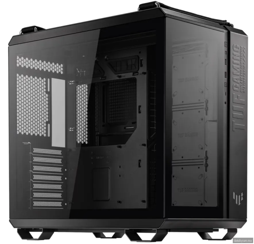 ASUS TUF GAMING GT502 PLUS - Chassi - Miditower - Svart