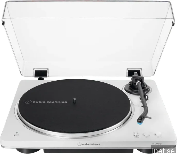 Audio-Technica AT-LP70XBT Skivspelare Vit / Silver