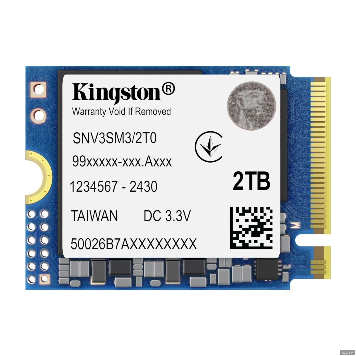 Kingston NV3 SSD - 2TB - PCIe 4.0 - M.2 2230