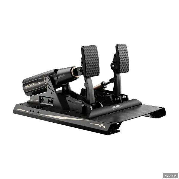 Moza - mBooster Active Pedal Bundle, Dynamic Force Feedback + CRP2 Throttle