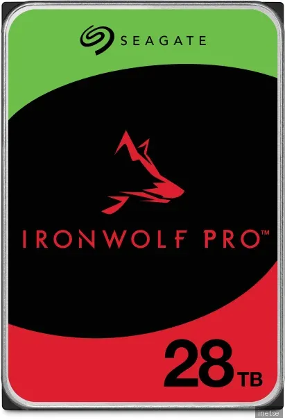 Seagate IronWolf Pro - 28 TB - Hårddisk - ST28000NT000 - SATA-600 - 3,5"