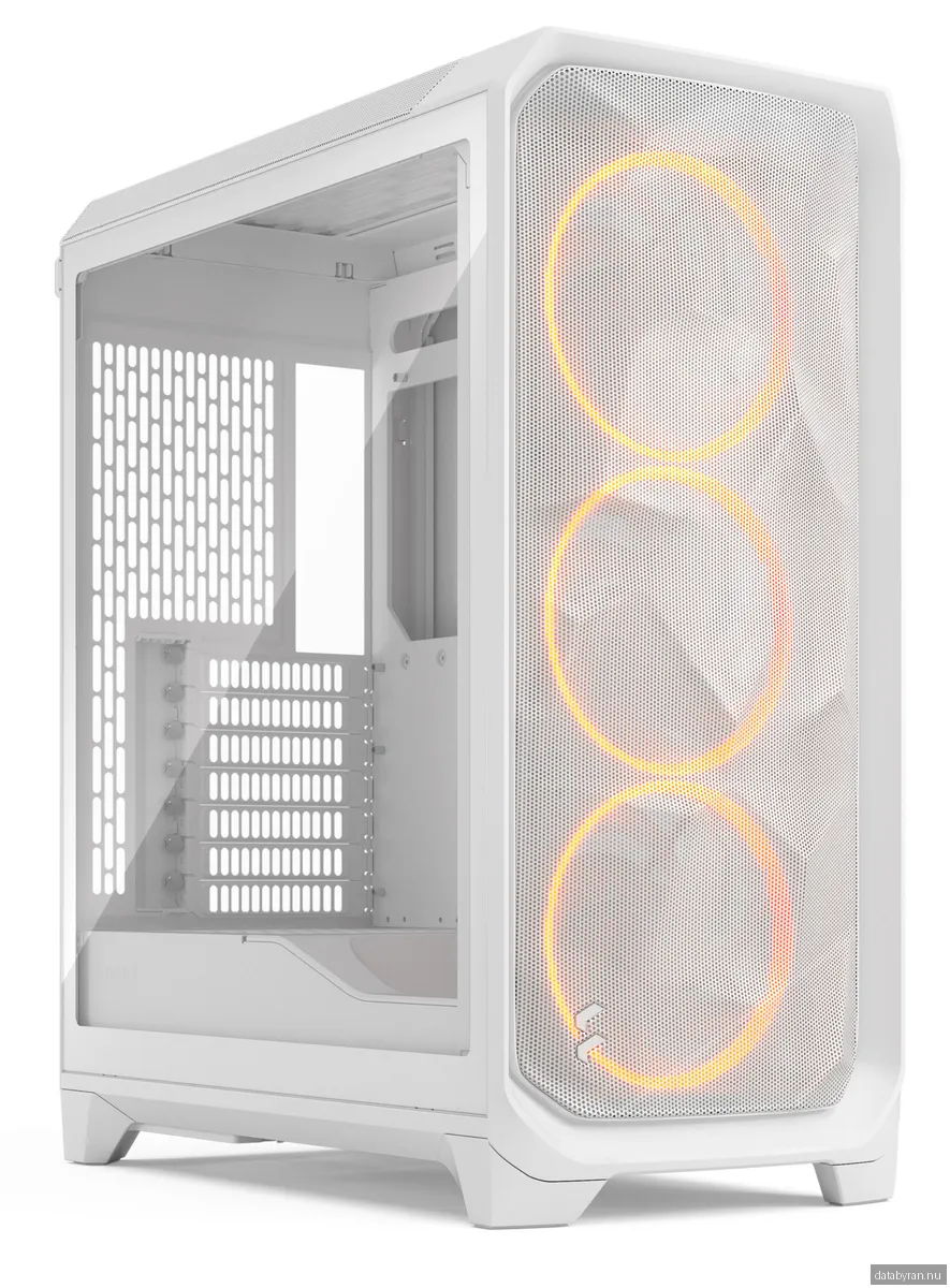 Fractal Design Meshify 3 White RGB - Chassi - Miditower - Vit