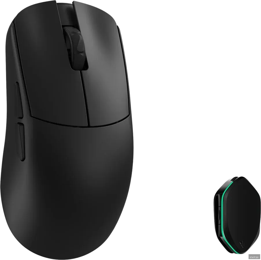 WLMouse YING Magnesium Gaming Mus - Svart [Omron Opticals]