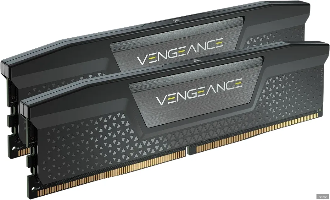 Corsair Vengeance DDR5-6000 - 32GB - CL38 - Dual Channel (2 pcs) - Intel XMP - Svart
