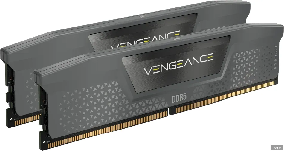 Corsair Vengeance DDR5-5200 - 16GB - CL40 - Dual Channel (2 pcs) - AMD EXPO & Intel XMP - Grå