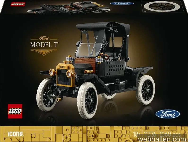 LEGO Icons Ford Model T, veteranbilsmodell 11376