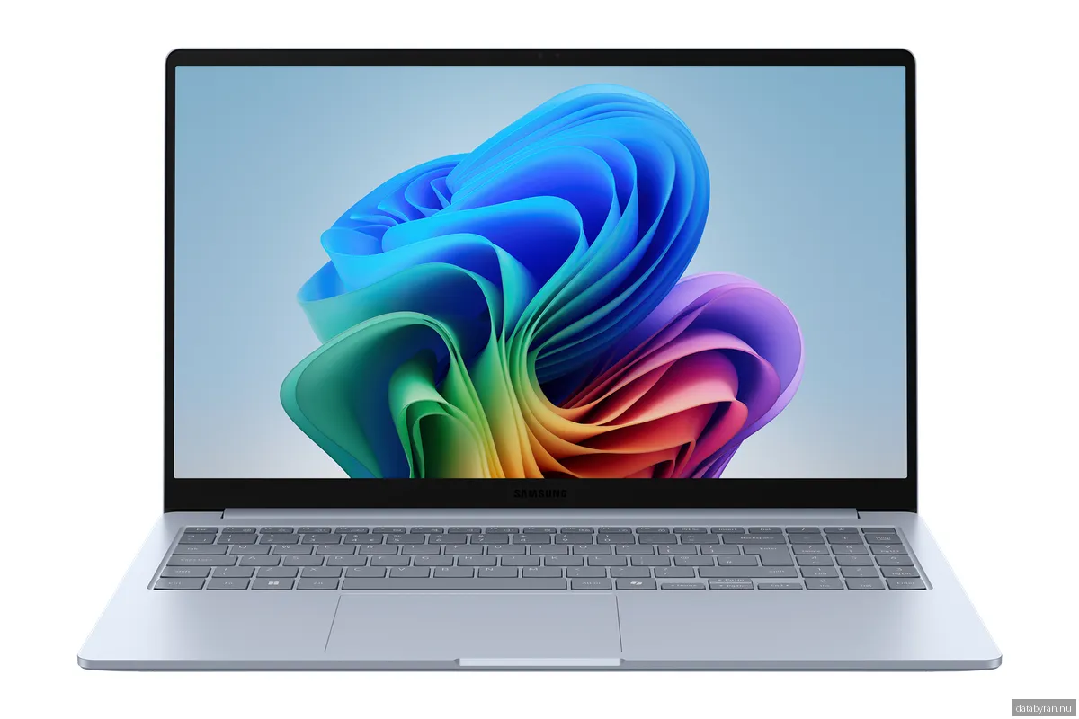 Samsung Galaxy Book5 Edge, 15.6" Full HD IPS matt, Qualcomm Snapdragon X, 16 GB, 512 GB SSD, WiFi 7, 5G, bakbelyst tangentbord, Win11